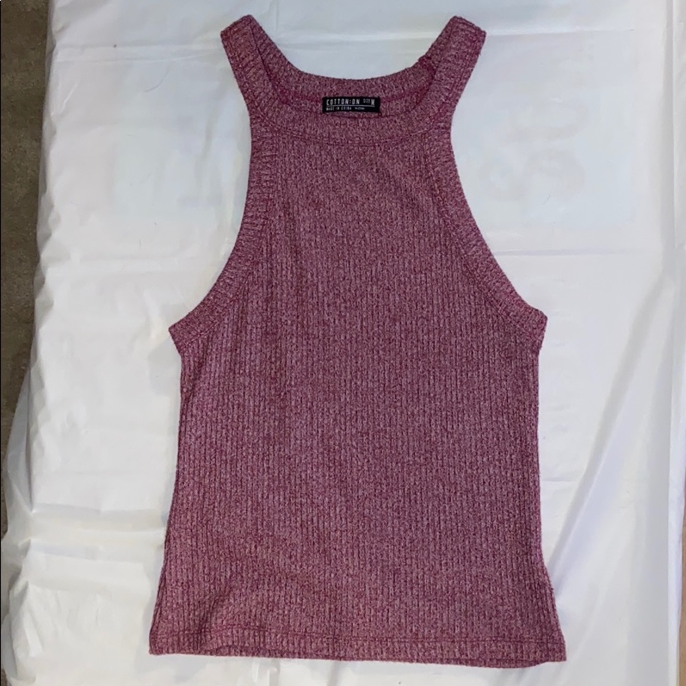 Pink/purple tank top